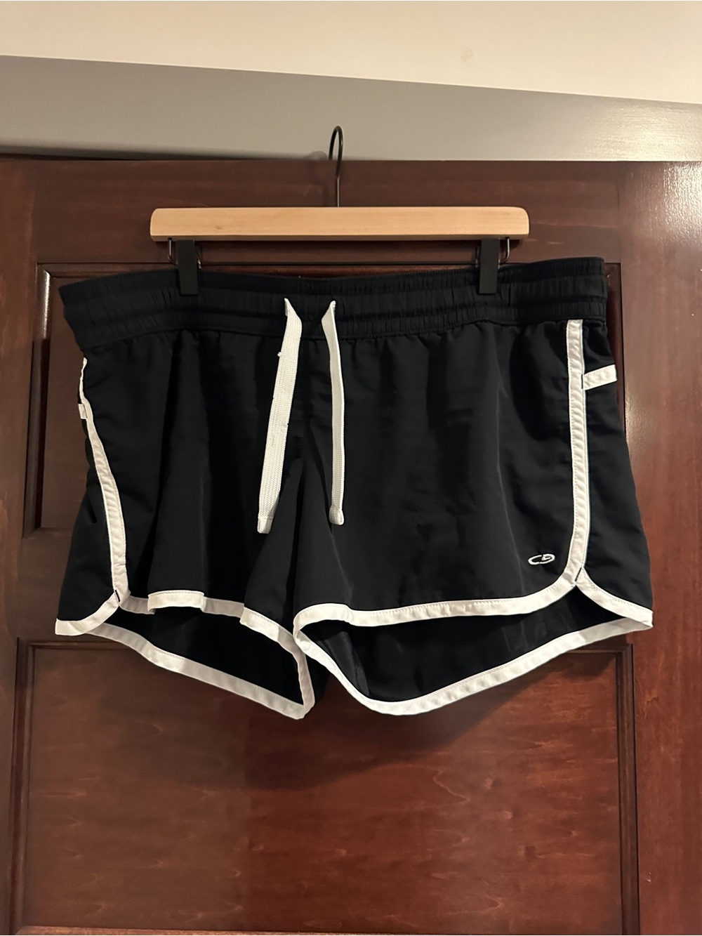 C9 by Champion Black Athletic Shorts with White Trim